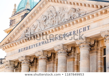 Stockfoto: Federal Administrative Court In Leipzig