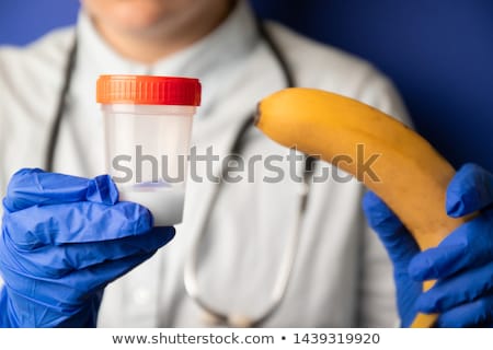 Foto d'archivio: Sperm Donor Holding Container