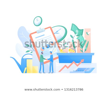 Stockfoto: Agreement For Growth