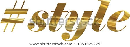 Stock photo: Like Us Golden Vector Icon Design