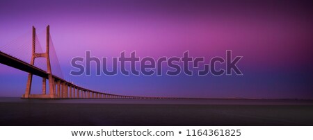 Stock photo: City Of Lisbon By Night In Portugal