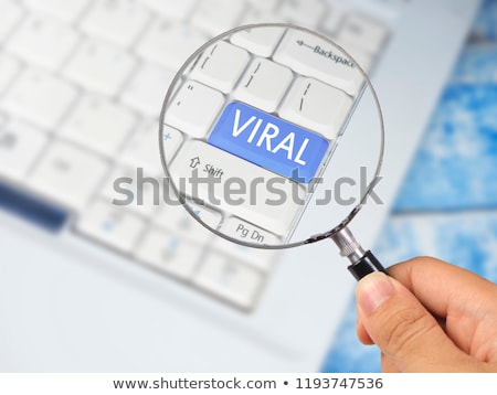 Stock foto: Buzz Words With Focus On Social Media