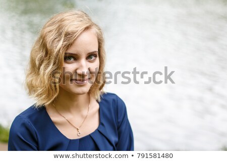 Stock photo: Captivating Youthful Blond Woman