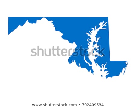 Stockfoto: State Of Maryland Icons