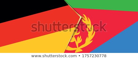 Stock photo: Germany And Eritrea Flags