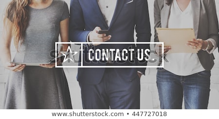 Foto stock: Contact Word