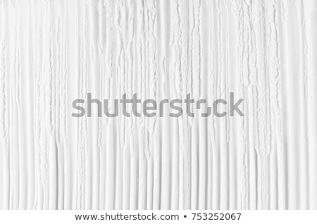 ストックフォト: White Abstract Striped Soft Smooth Crumbly Plaster Background With Vertical Folds