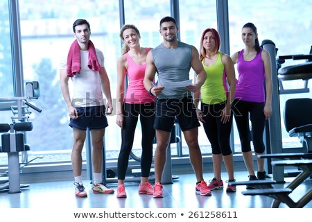 Foto stock: Male Staff At Gym