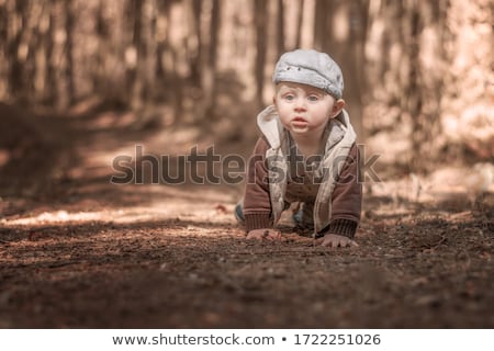 Stok fotoğraf: Boy In Forest