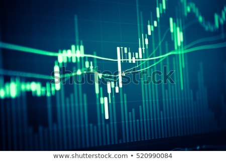 Stockfoto: Statistics Result In Diagram Analysis By Workers