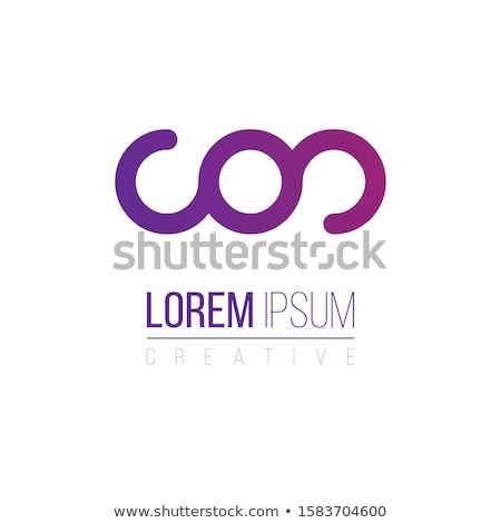 ストックフォト: Corporate Letters Coc Or Infinity Loop Logo Design Business Identity Stock Vector Illustration Iso