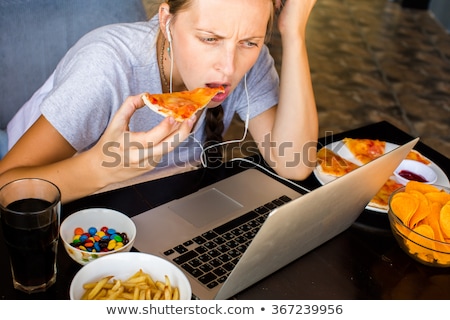 Foto stock: Unhealthy Eating