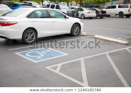 Foto stock: Handicapped Sign