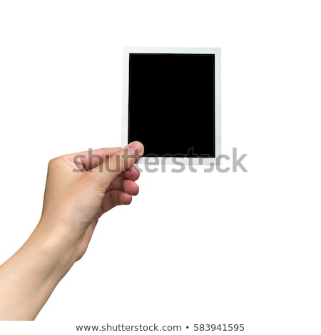 Foto stock: Hands Holding Frame