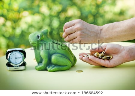 Stock foto: Hand Is Knocking On Credit Loans Door