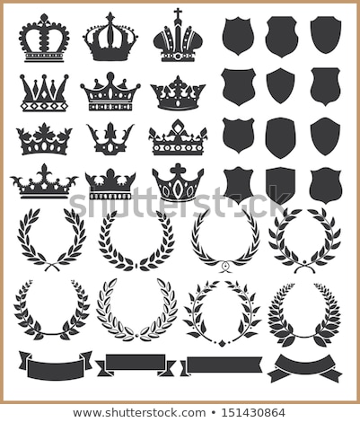 Foto stock: Heraldic Symbols Of Authority