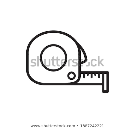 Stockfoto: Vector Measure Tape Icon