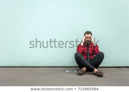 Stockfoto: Painful Headache Concept