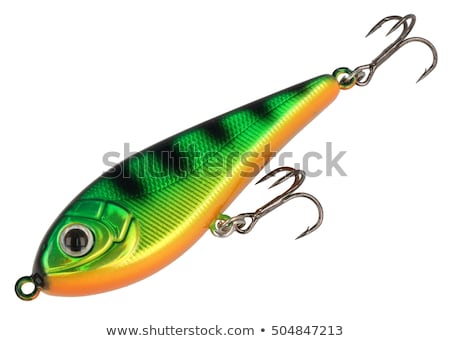 Сток-фото: Fishing Lure Isolated On White Background