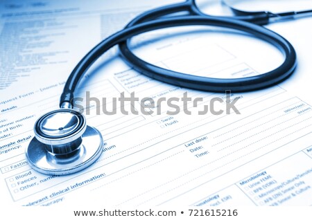 Stock photo: Medical Examination Form