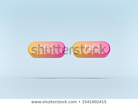 Stock photo: 3d Rendered Illustration Of Button With No Word