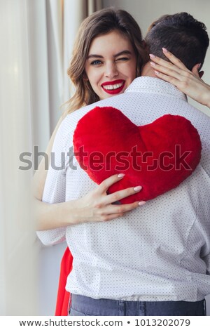 [[stock_photo]]: Beautiful Woman Hugging Her Pillow