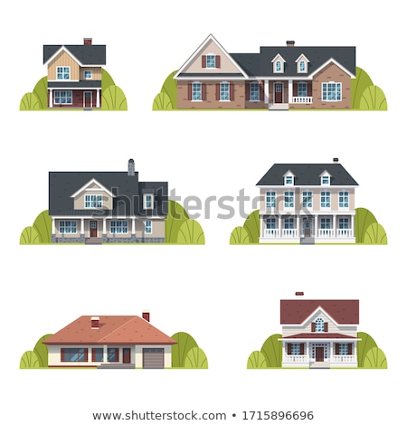 Foto stock: Facade Of Some Modern Apartments