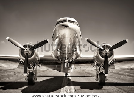 Stok fotoğraf: Vintage Airplane