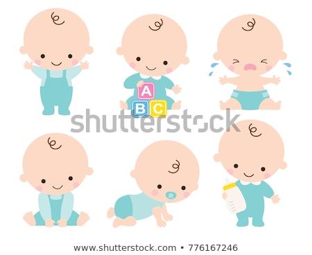 Stockfoto: Crawling Baby Boy