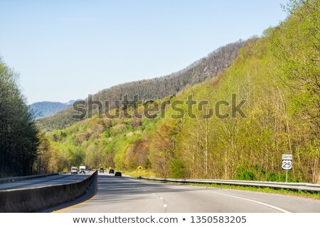 Stock photo: Mountain Valley On Sunny Day Great Smoky Mountains North Carol