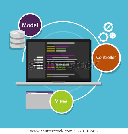 Stock photo: Mvc  Model View And Controller