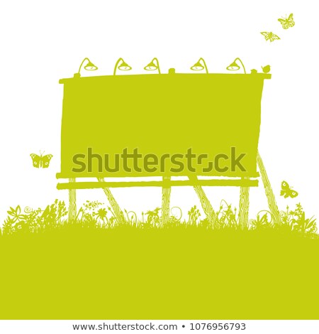 Foto stock: Creative Street Signs Advertising Distribution Services