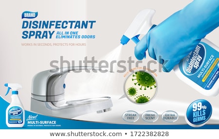 Stockfoto: Bottle With Cleaner