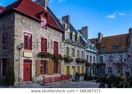 Stockfoto: Quebec City Streets In Canada