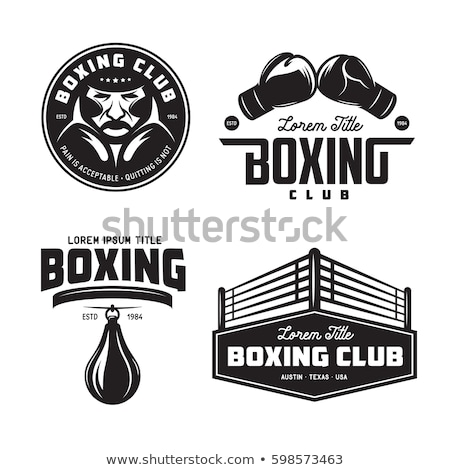 [[stock_photo]]: Vintage Boxing Club Emblems