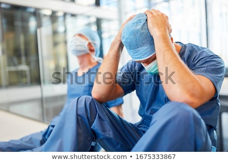 Stock photo: Doctor Burnout