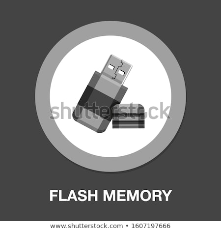Сток-фото: Connecting Usb Flash Memory Stick