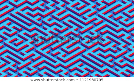 Сток-фото: Abstract Puzzle Background Decor Element Vector Illustration