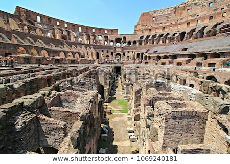 Stock photo: Colosseum Architecture Interior
