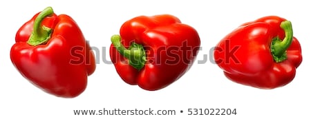 Stock photo: Red Pepper Isolated