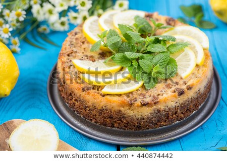 Foto stock: Gluten Free Ricotta Cheesecake