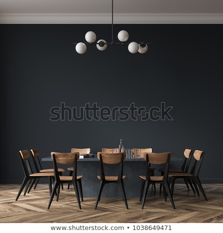 Stock fotó: Modern Interior Of Dining Room