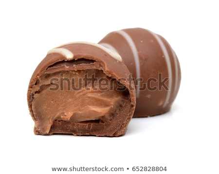 Сток-фото: Two Chocolate Pralines