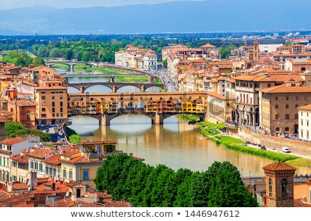 Stockfoto: View At Arno River In Florence