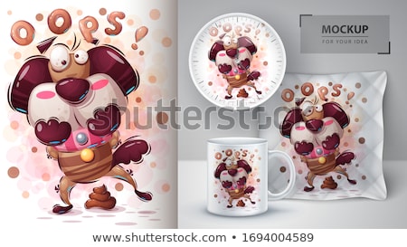 Dog Turd Poster And Merchandising ストックフォト © rwgusev