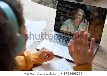 Foto stock: Teacher With Pupils In Class