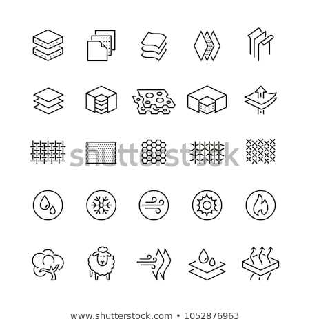 Сток-фото: Textile Icons