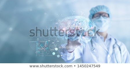 Stock fotó: Alzheimer Concept