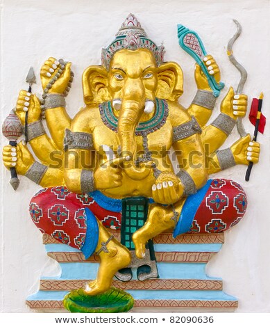 Stock photo: Indian Or Hindu God Named Duraga Ganapati