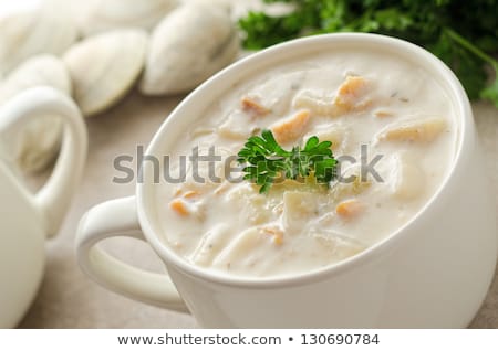 Stockfoto: Clam Chowder